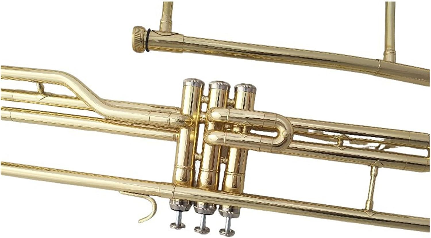 Adult Trombone Instrument B Flat Upright Trombone Instrument Lacquered Gold Professional Performance