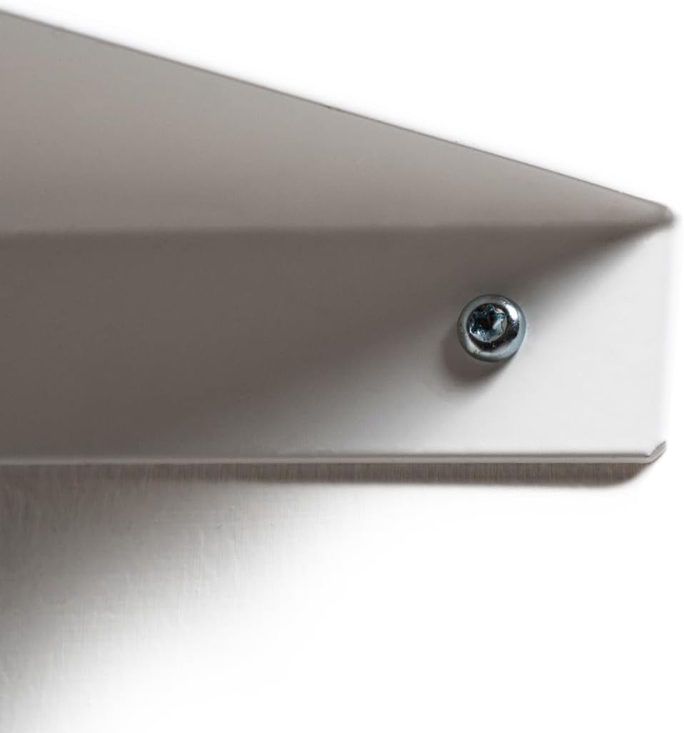 EWART WOODS Metal Corner Shelves for Bathroom, Wall Mount White Plant Shelf, Small Black Corner Shelving, Geometric Wall Rack, Shower Shelving(Set of 2)