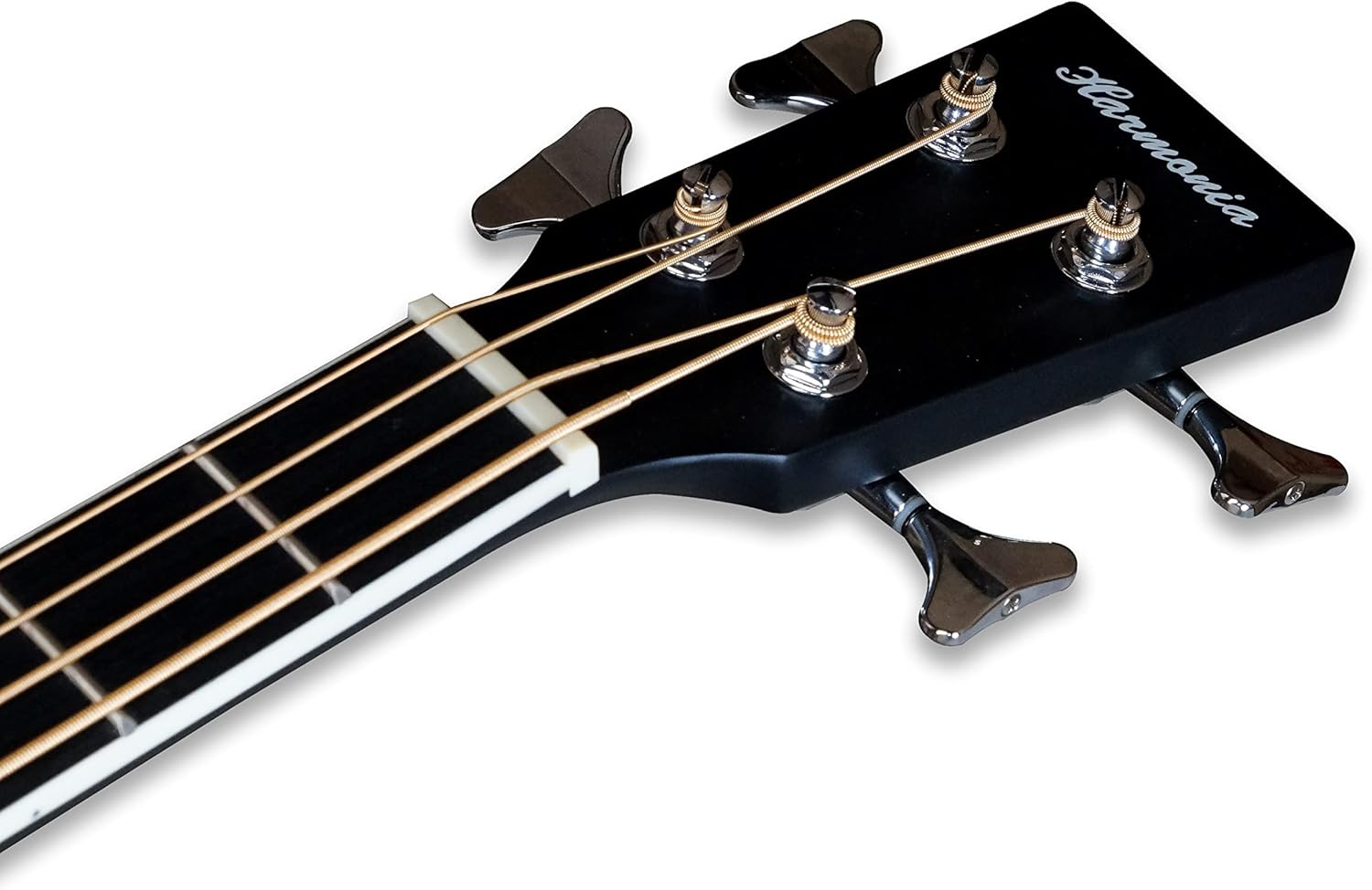 TARIO Left-handed 4 String Electric Acoustic Bass spruce top Mahogany back & sides (left hand)