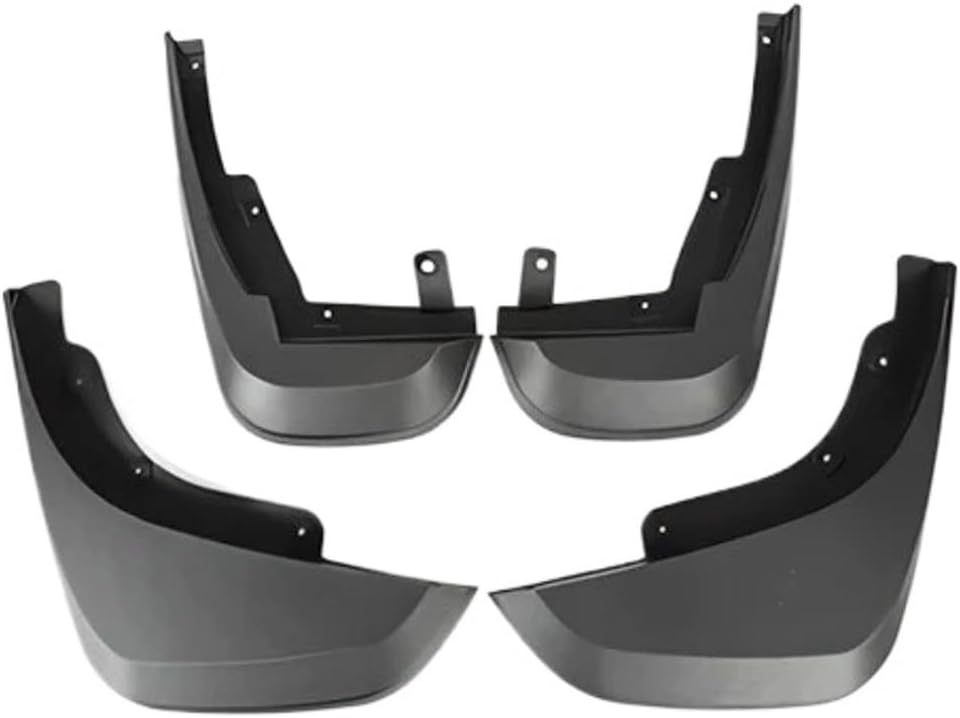 Compatible for Defender Mudguard L663 90 110 Soft PP Fender/Land Rover Acceossories No Punching Mud Flaps Car Splash Guards(Matt Black)