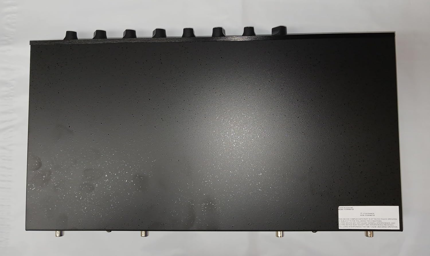 Pyle 8 Channel Wireless Microphone System - Professional VHF Audio Mic Set with Headset/Bodypack, 4 Clip Lavalier, 4 Handheld Mic for Church, Singing, Karaoke, Conference, DJ, 4 Transmitters