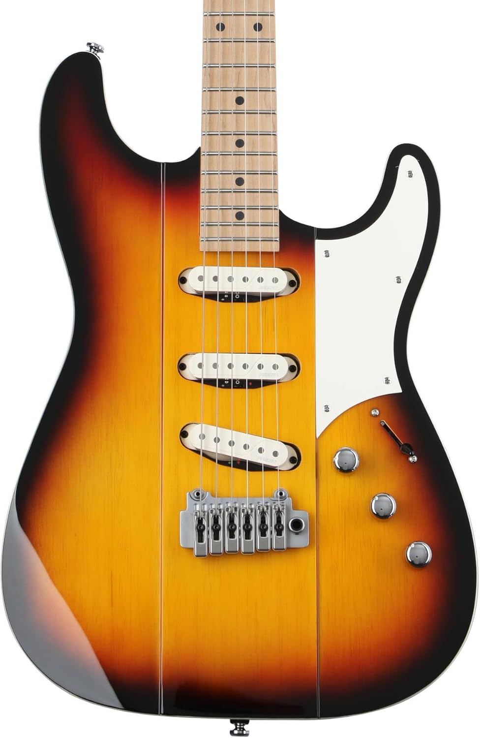 Reverend Greg Koch Signature Gristle ST Electric Solidbody Guitar - 3-tone Burst