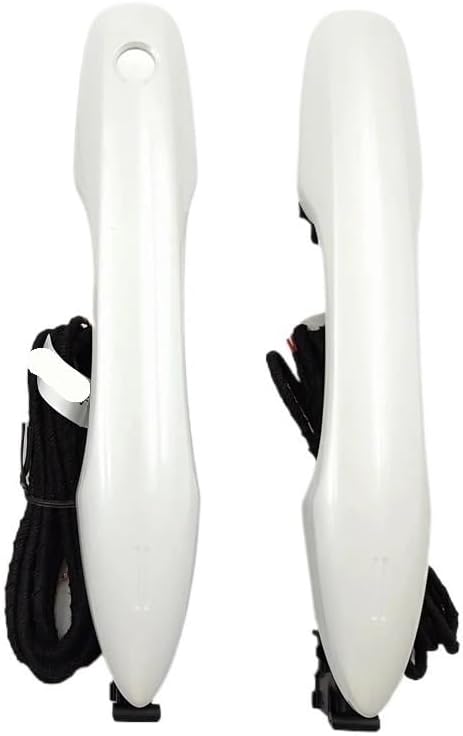 PKE Comfort Access Kit Compatble for Toyota Corolla Cross 2024 Keyless Entry Unlock Lock with 2 Handles Pearl White Car Accessories