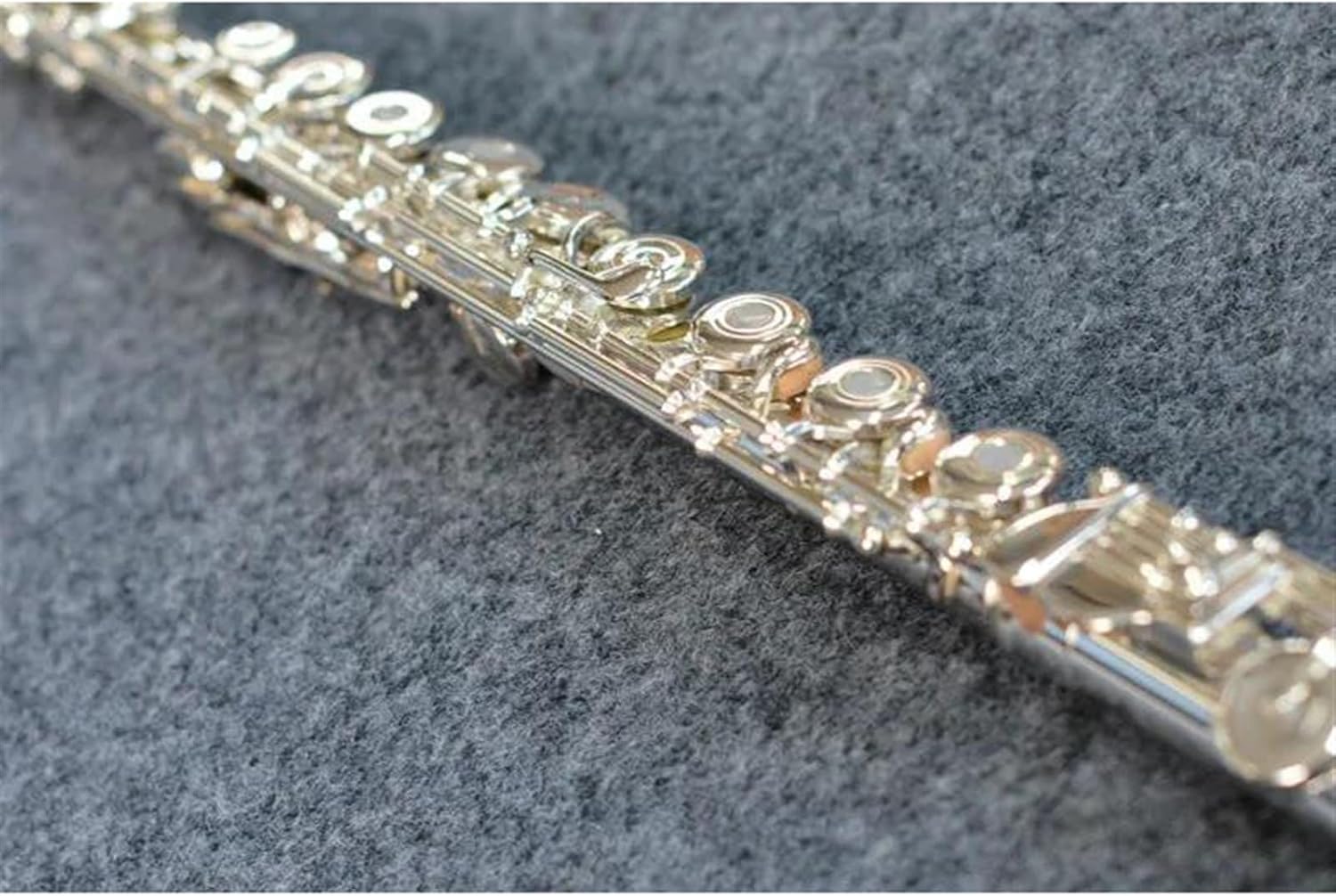 Woodwind Instruments Flute Silver-plated 17-key Flute Open-hole C Tone