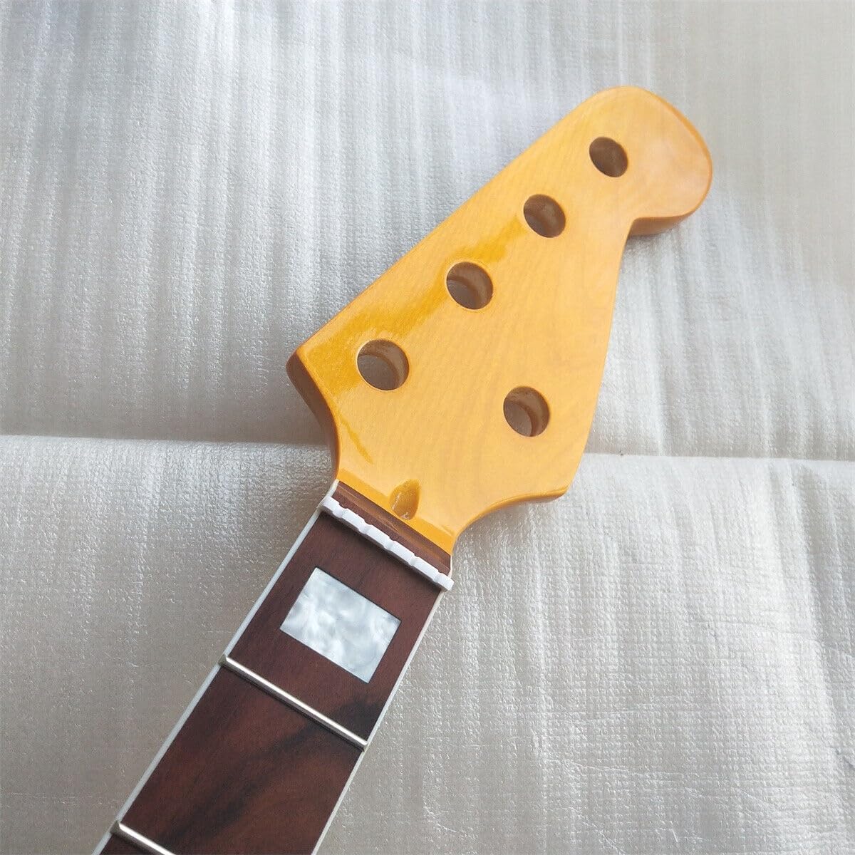 72mm Heel Width Maple 20 Fret 5 String Bass Guitar Neck Rosewood Fingerboard