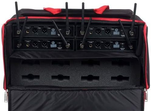 VocoPro UDHPLAY8 EIGHT CHANNEL UHF Headset & Label Wireless Microphone Package with Mic-on-chip technology