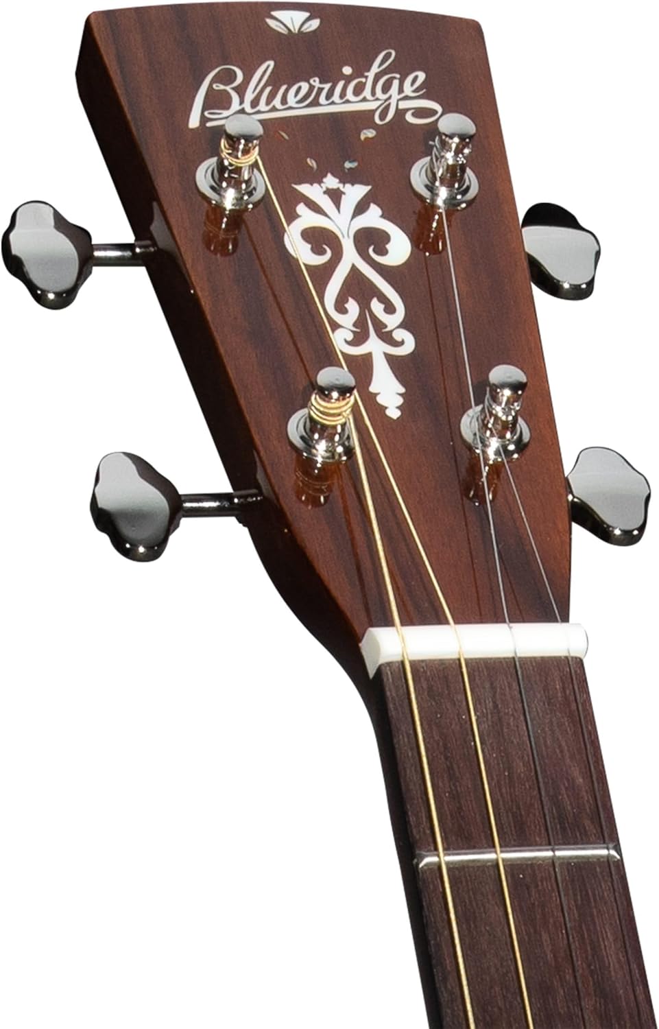 Blueridge BR-40T Tenor Guitar Contemporary Series Solid Spruce Top Mahogany Back/Sides 4-String with Instrument Alley, True Tuner Tuner, Picks, Winder, Dunlop Care Kit Bundle