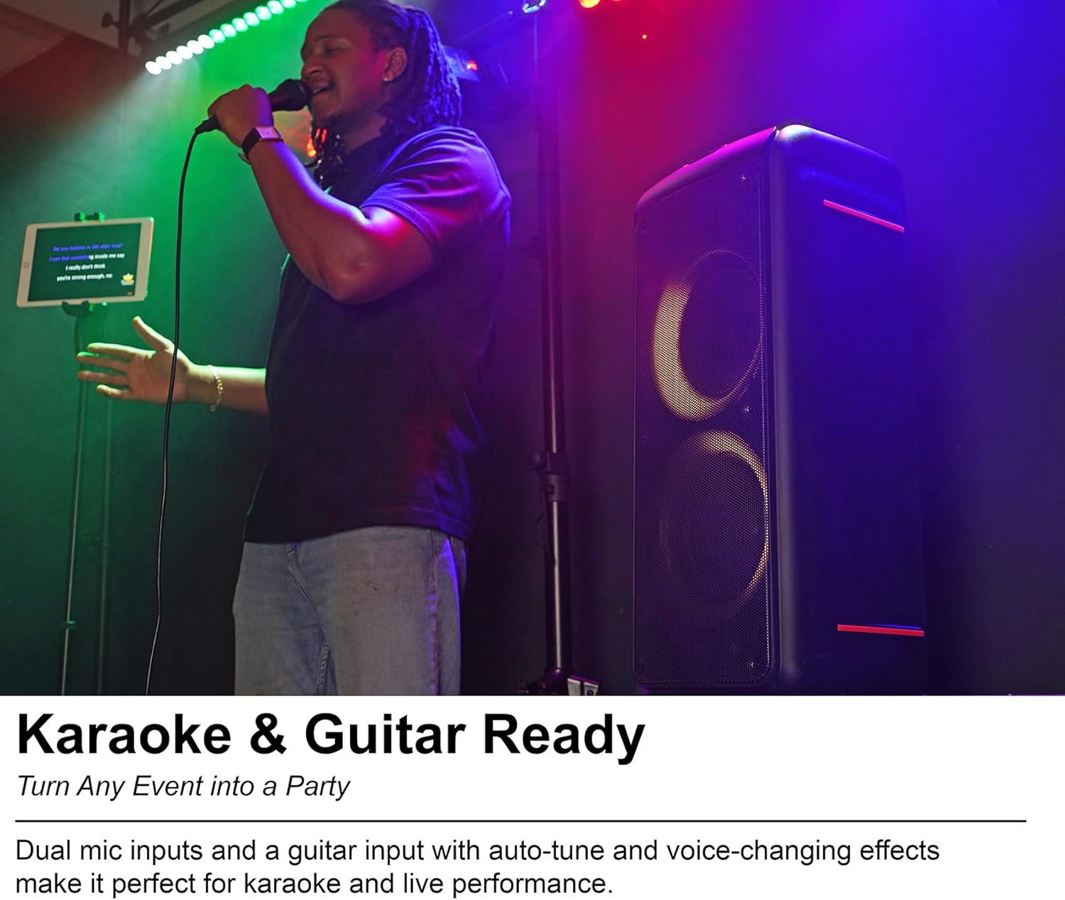 Rockville Bundle Rock Party 9 Dual 8