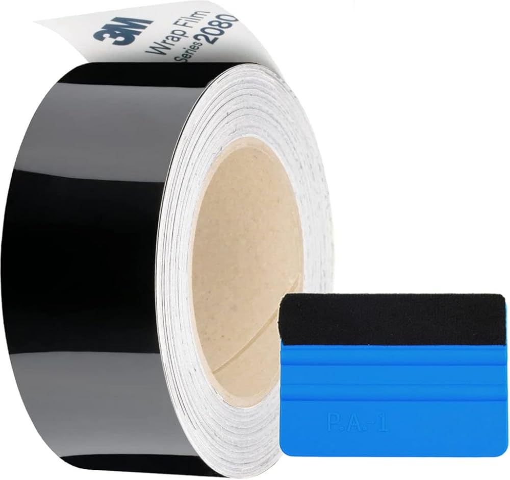 3M-Vinyl Wrap 2080, G12 Gloss Black - 0.5