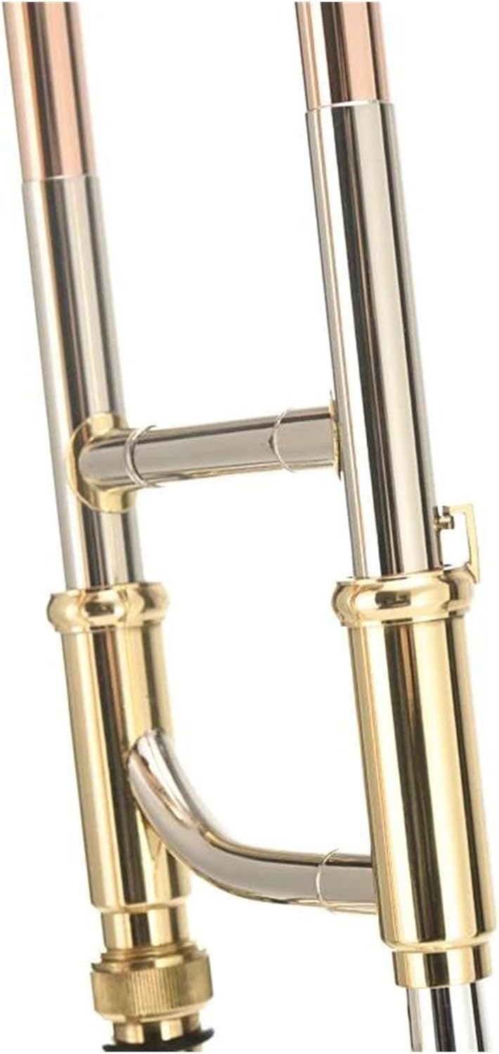 Adult Trombone Instrument Professional Bb Tenor Trombone Instrument With Phosphorus Bronze And Gold Lacquer