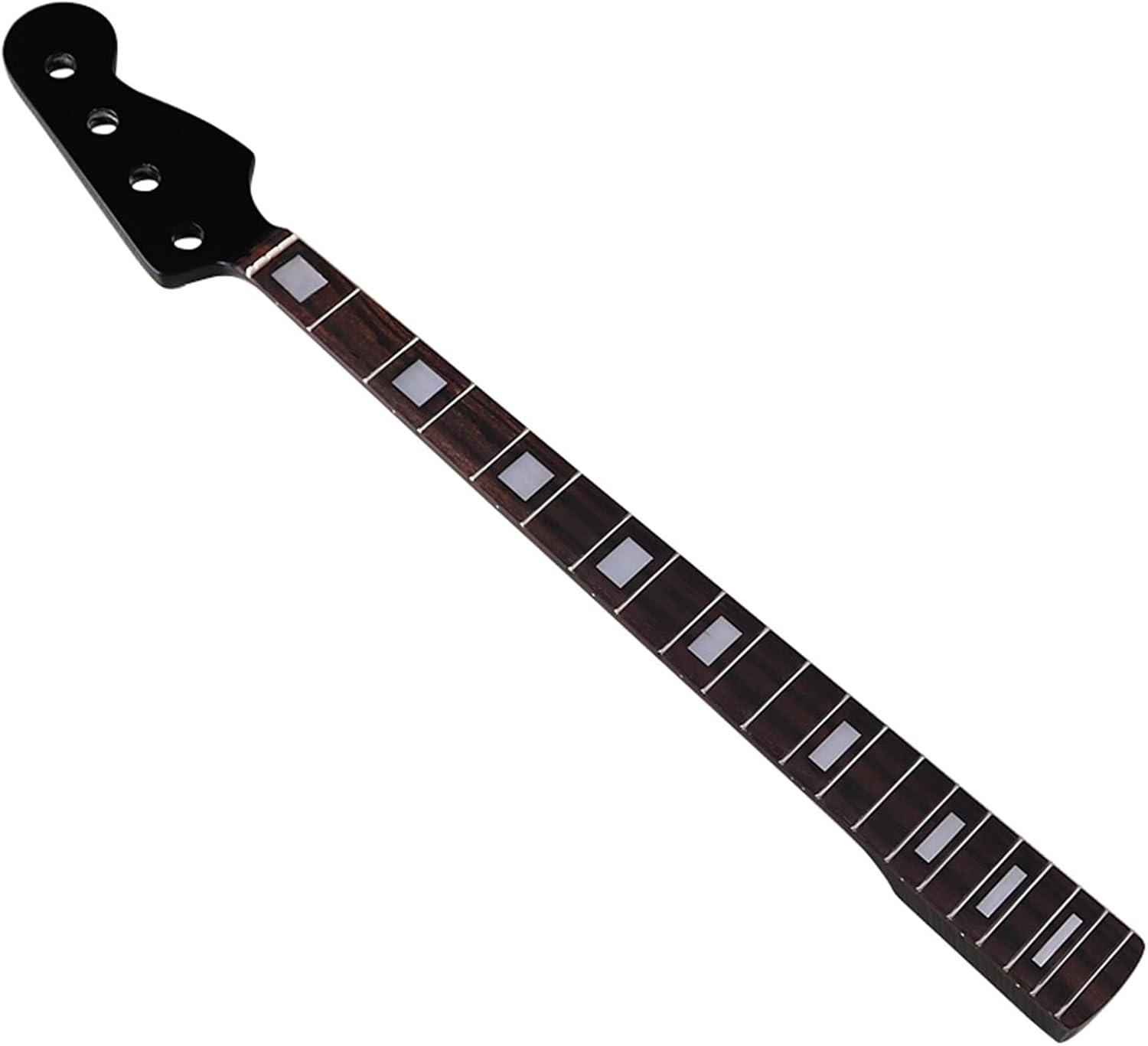 Electic Bass Guitar Neck 4 String Black Neck Maple Wood 20F Guitar Neck Electric Guitar Neck
