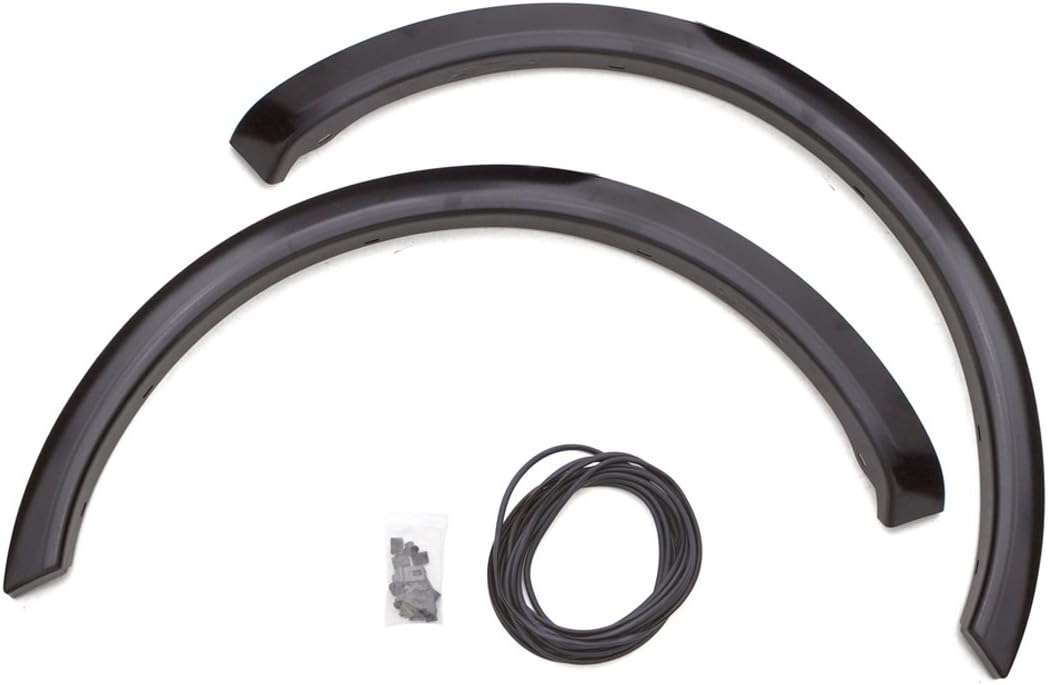 Lund SX310TA Elite Series Black Sport Style Textured Front Fender Flare - 2 Piece