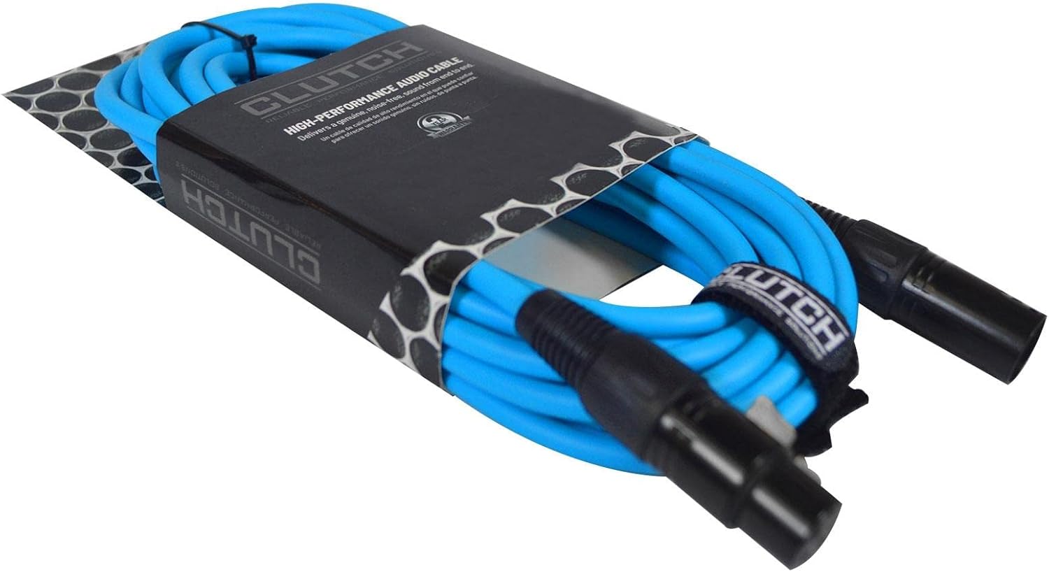 Pro Audio DJ 20' ft XLR Male to XLR Female Blue Microphone Speaker Cables 20 Pa