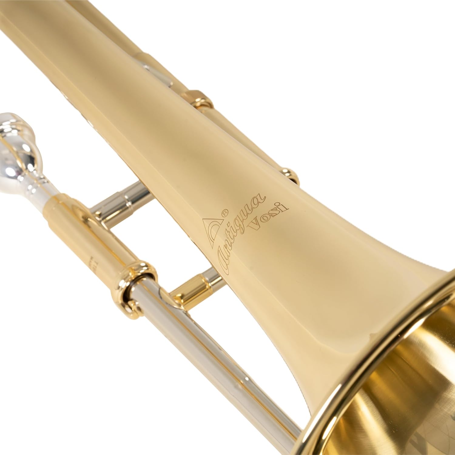 Antigua Vosi TB2211LQ Bb Lacquer Finish Nickel Silver Trombone with Case