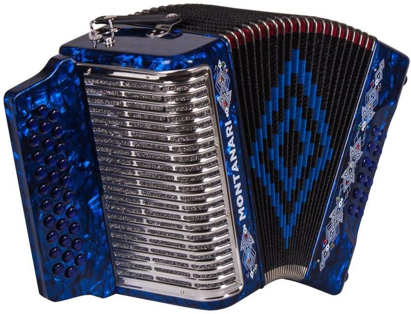 Montanari 3112 G Acordeon FA Azul Accordion FBE