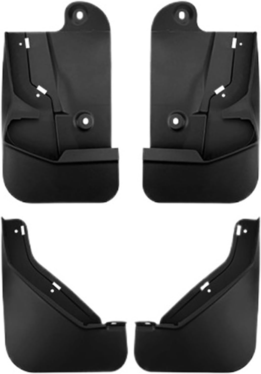 Front and Rear Protector Car Wheel Mudguard Compatible for BYD Fang Cheng Bao Leopard 5 Modified 2023 Accessories(Fixing Pedal)