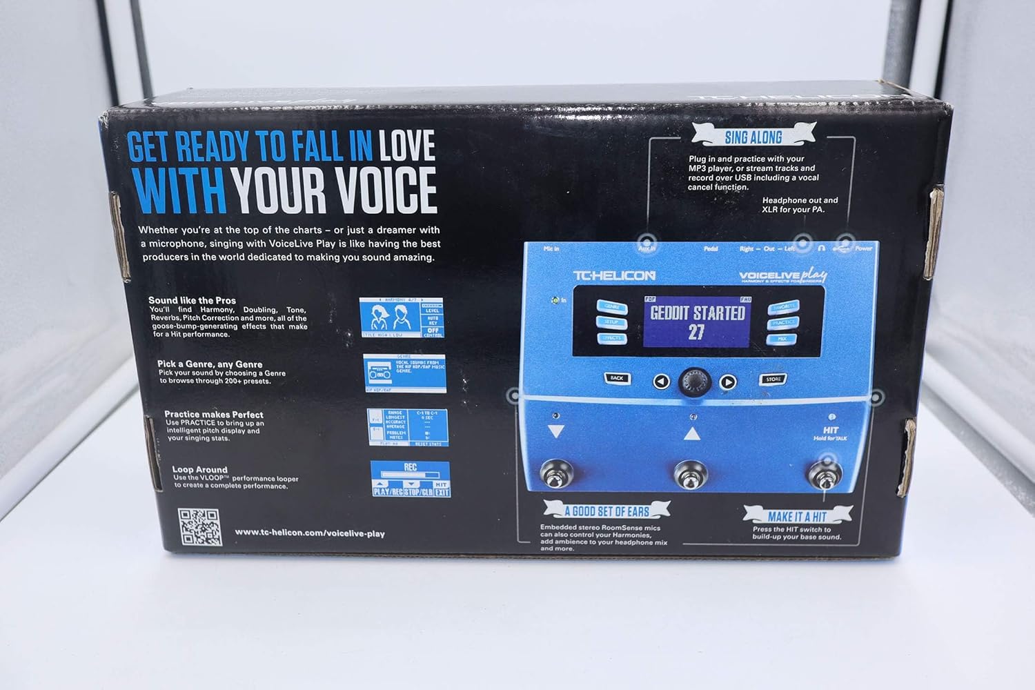 TC Helicon Voice Live Play Vocal Effects Processor