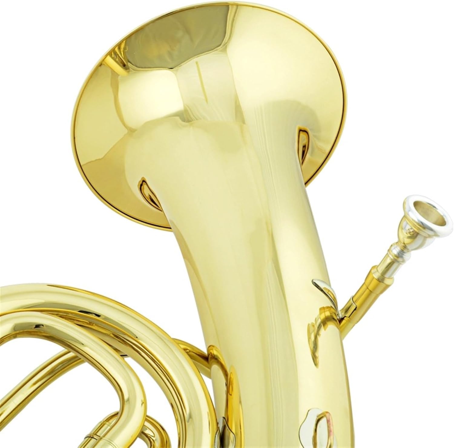 Beginner euphonium Flat 4-key Euphonium Lacquer Gold Trombone Wind Instrument