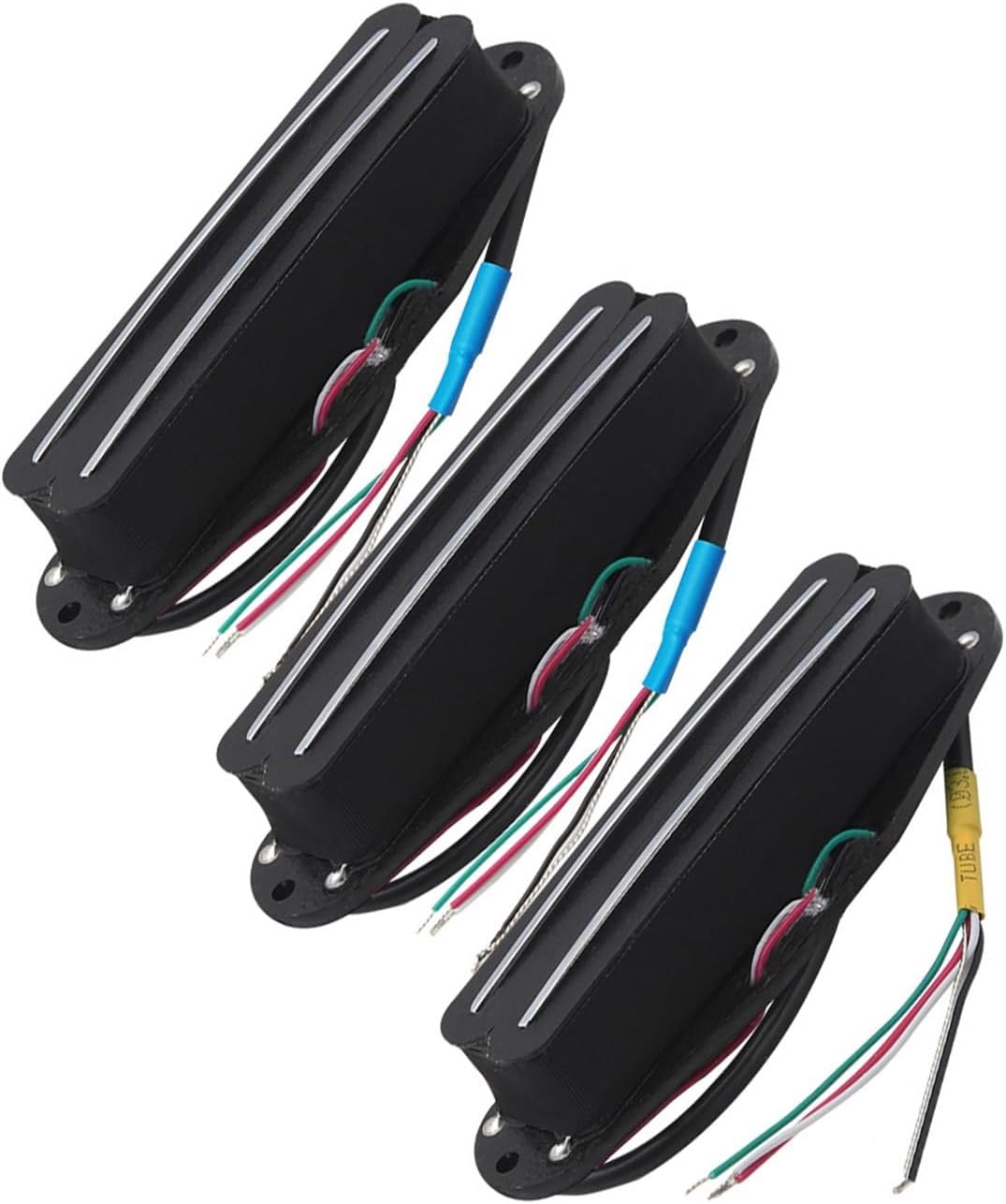 Guitar Pickups SSS Alnico 5 Hot Rails Humbucker Electric Guitar Pickups Set Neck/Middle/Bridge Pickup Set