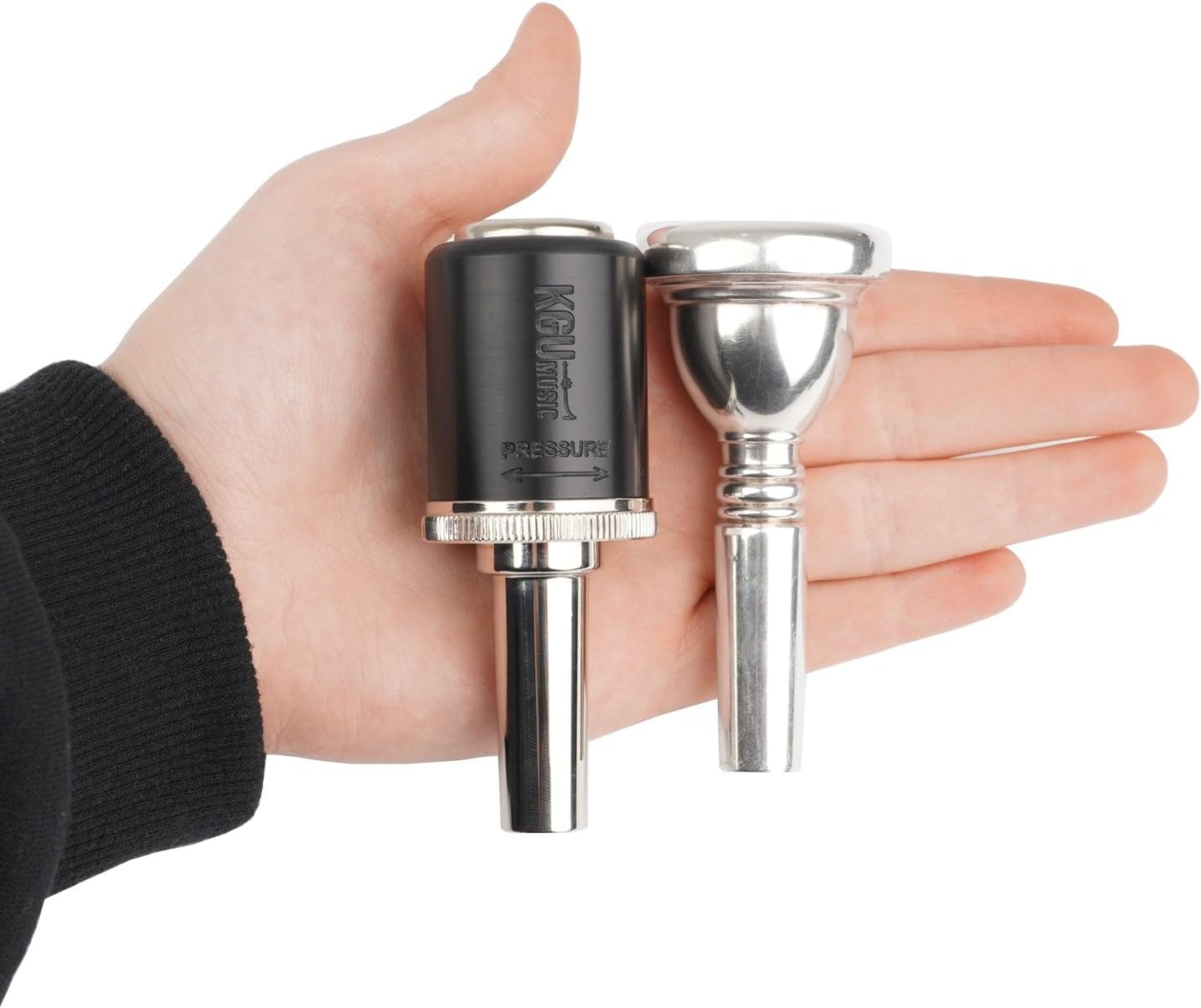Optimizer for Trombone with SMALL SHANK mouthpieces Practicing and playing without Excessive Mouthpiece Pressure The device for correcting excessive pressure Must-have for brass players