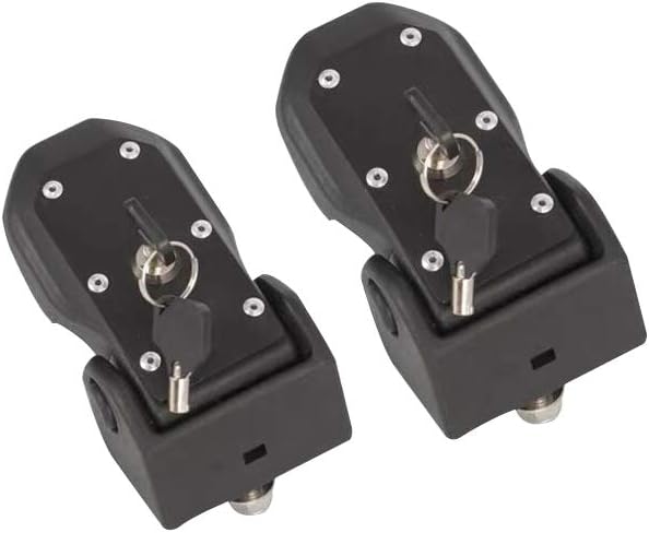 Hood Catch Set Hood Latch Lock Catch for J eE p JL Wrangler 2018+, Hood Latch Replacement Sets Exterior Accessories 2pcs Aluminum Alloy, JL1077