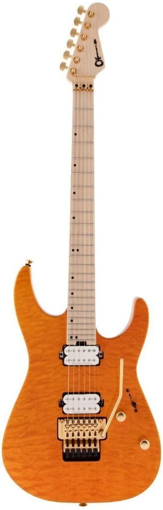 Charvel Pro-Mod DK24 HH FR - Dark Amber