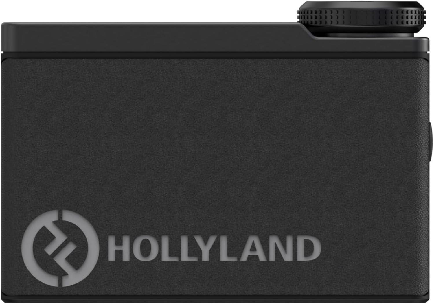 Hollyland Lark MAX Duo Wireless Mic System with Professional Noise Cancelation Compatible with DSLR Camera, iPhone, Android, PC Bundle with Lavalier Microphones and Hardshell Case (4 Items)