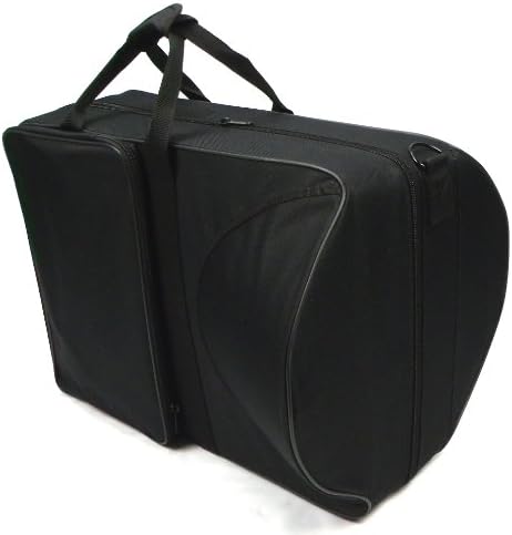 Moz Advanced Monel Pistons Marching Mellophone Key of F with Case and Mouthpiece-Gold Lacquer Finish