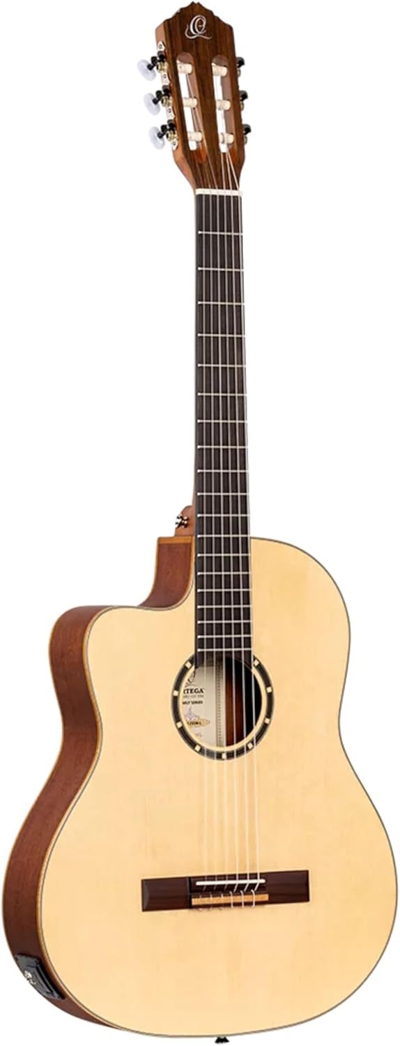 Family Series Thinline Acoustic-Electric Left-Handed Nylon Classical 6-String Guitar w/Bag