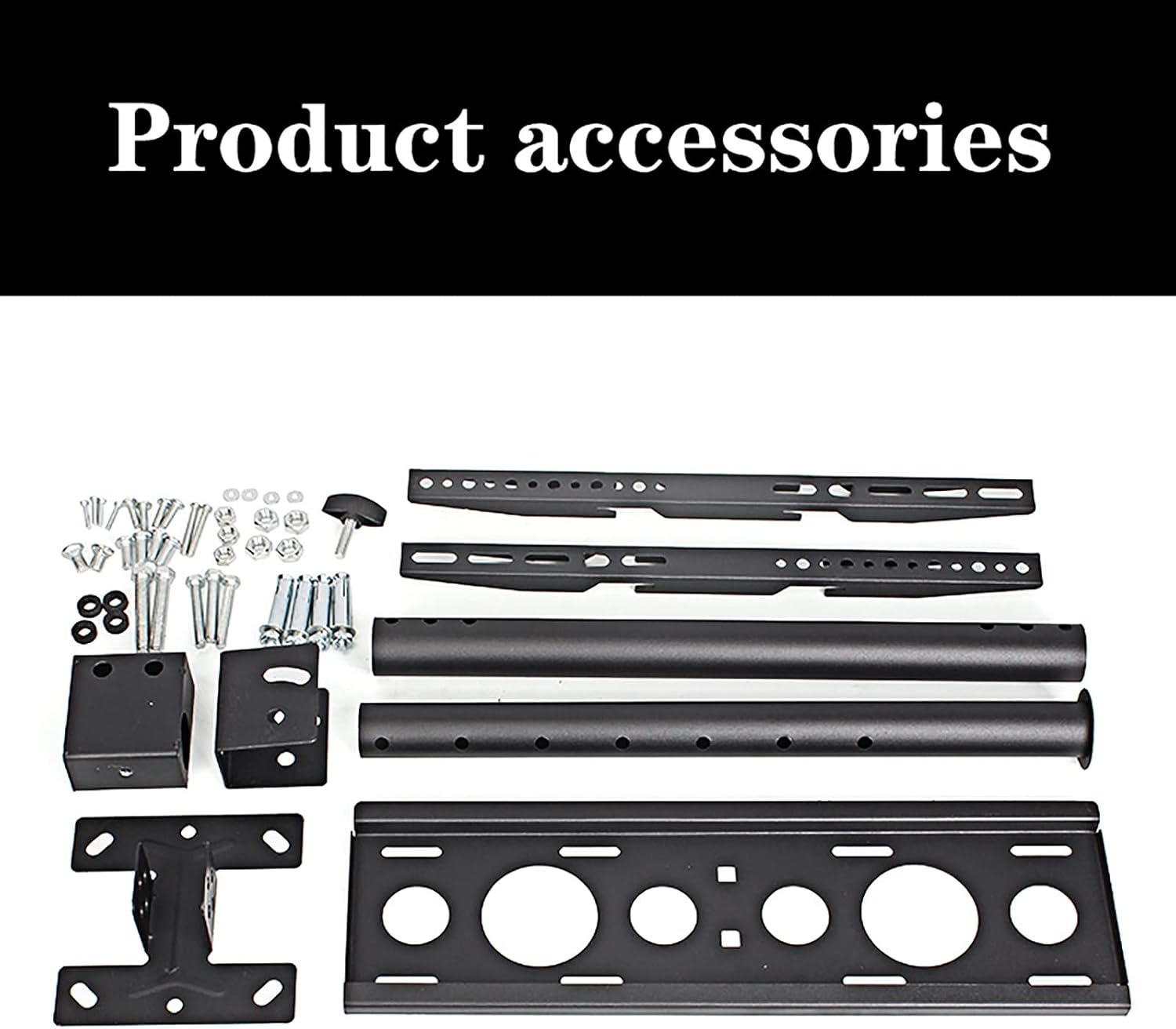 TV Bracket tv Wall Mount Adjustable Wall Ceiling TV Mount, Mount On Flat Roofs Or Sloping Ceilings (1m