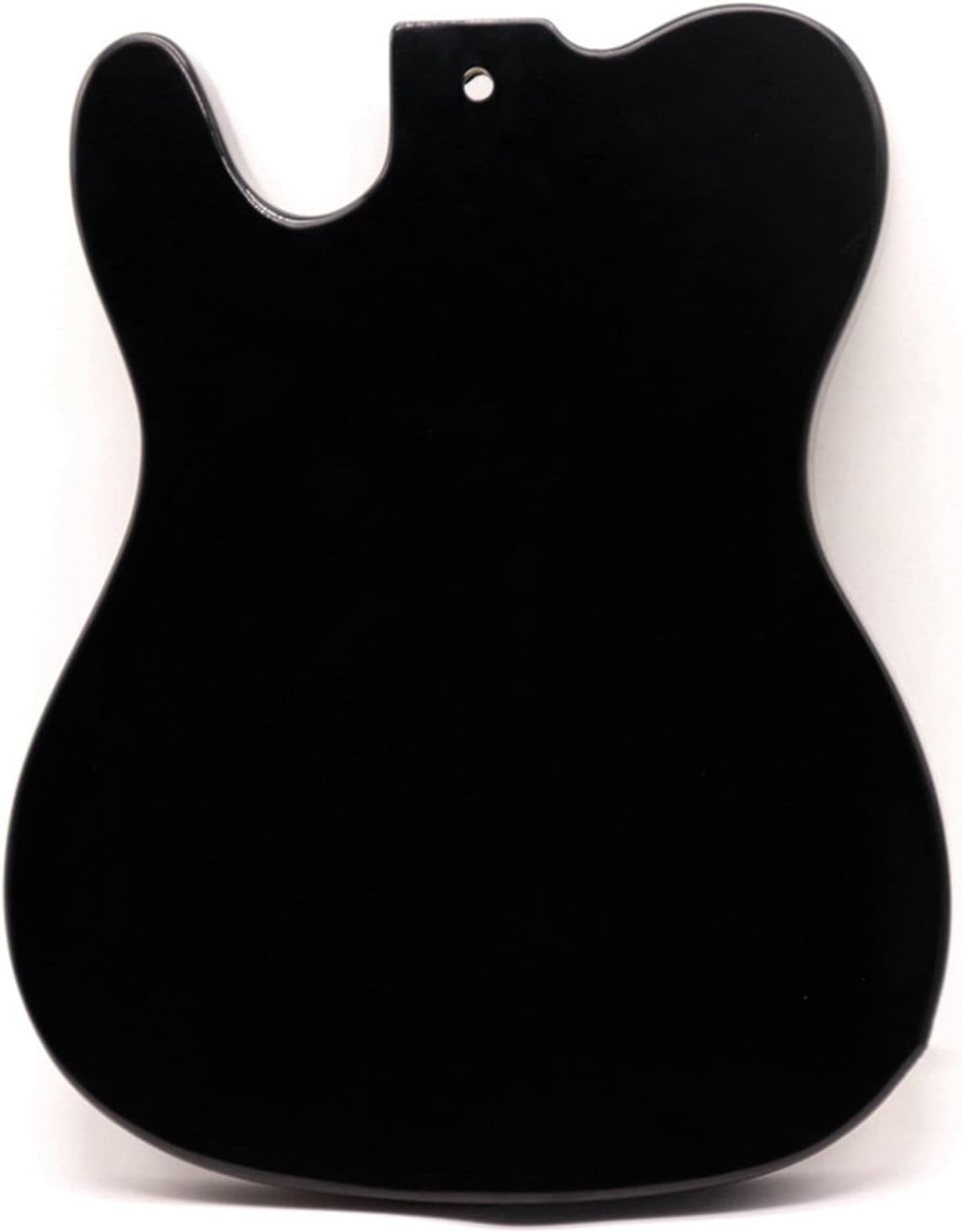 Unfinished Guitar Body Black Gloss Basswood Electric Guitar Body DIY Guitar DIY Accessory