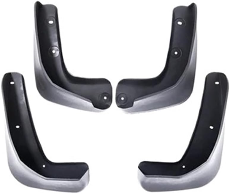 Mud Flaps Compatible for Honda Fit Jazz 2009 2010 2011 2012 2013 2nd 2 Gen Mudflap Splash Guard Front Rear Fender Mudguards Car Accessories(Style 1)