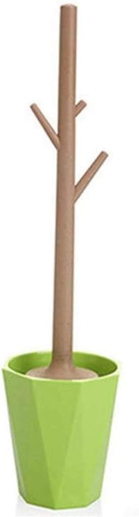 Creative Toilet Brush Holder Set, Toilet Brush Cleaning Brush with Seat, Plastic Bathroom Toilet Toilet Brush