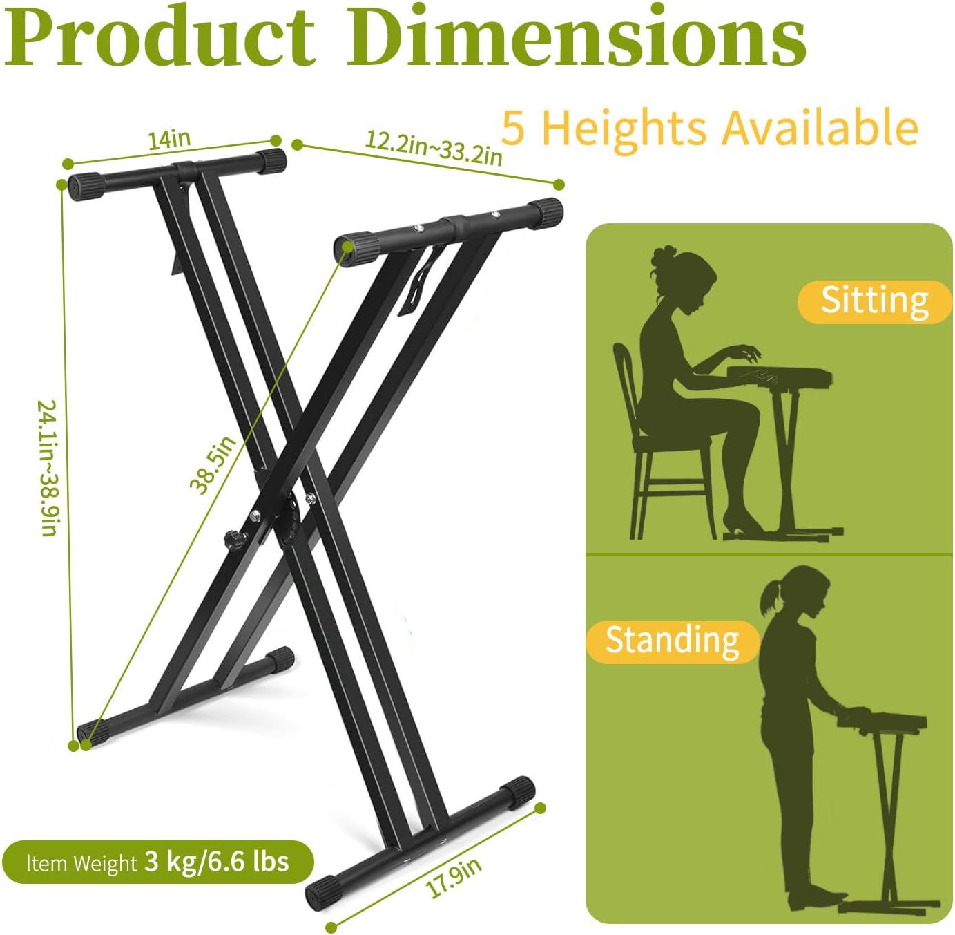 ZHRUNS 88 Key Weighted Keyboard Piano with X-Shape Stand, Sustain Pedal, Power Adapter & Sheet Music Stand - Home Digital Piano, White Pink