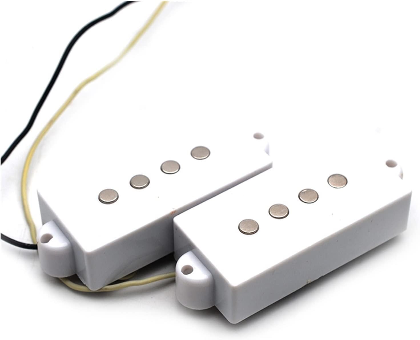 Guitar Pickups 4 String Electric Guitar Pickup for Electric Bass Guitar Parts White Guitar Accessories