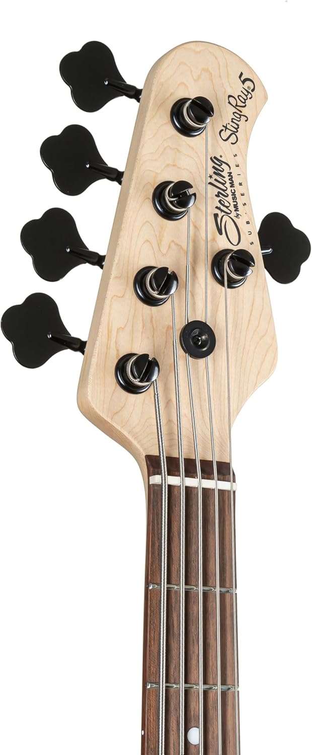 Sterling By Music Man StingRay RAY5HH Bass Guitar - Stealth Black