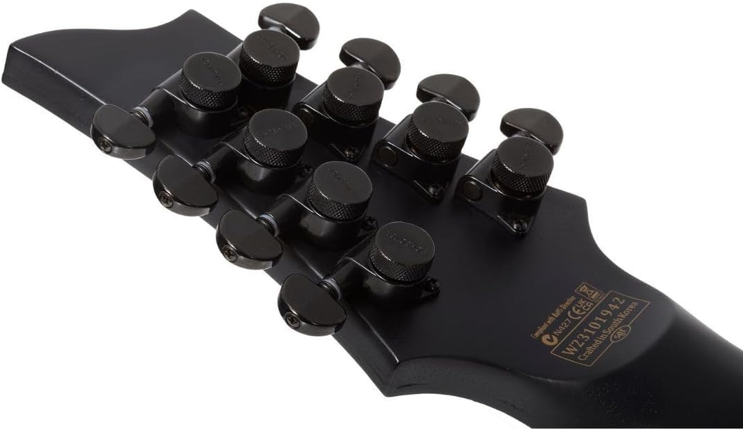 Schecter PT-8 MS Black Ops 8-string Electric Guitar - Black