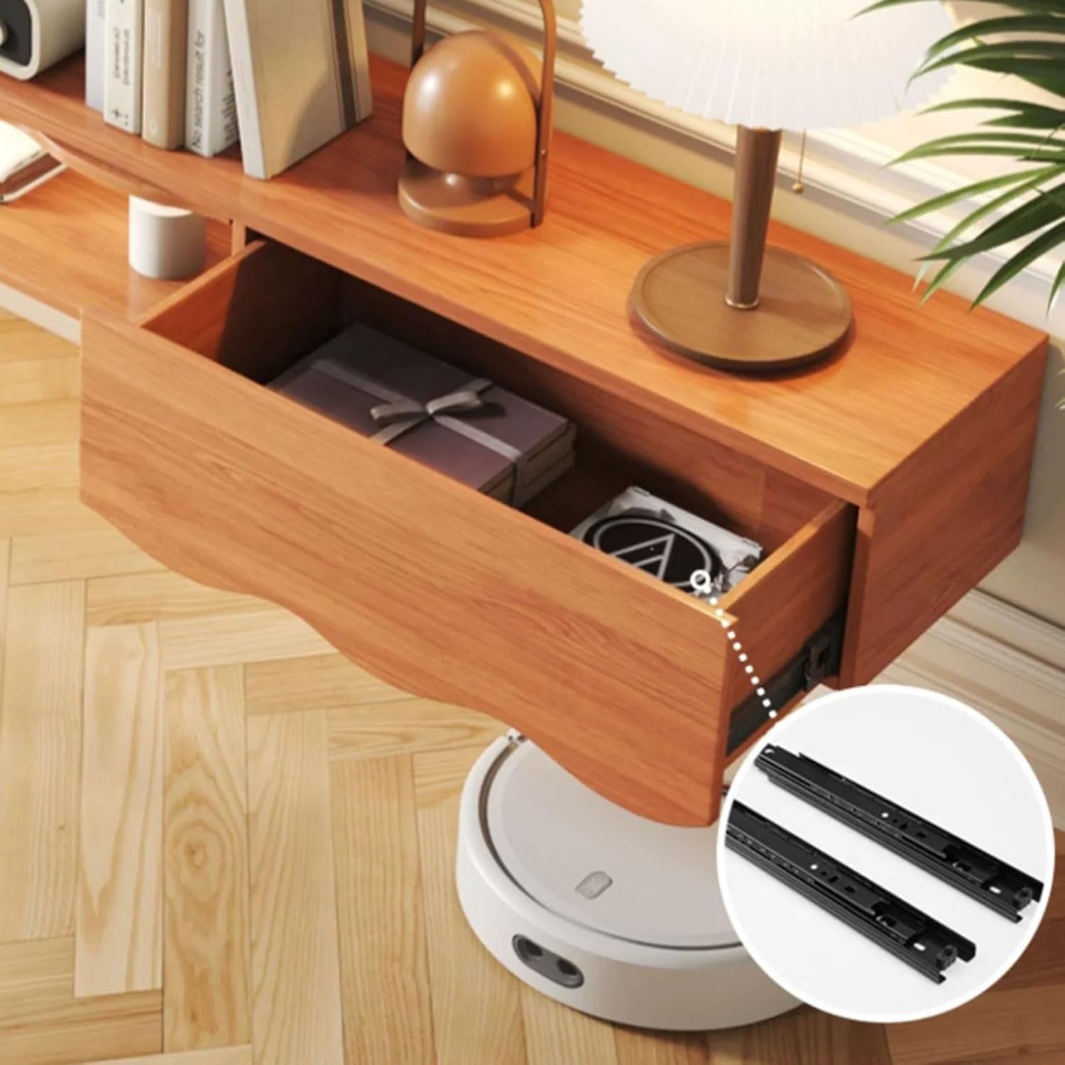 TV Cabinet Household Floating TV Stand Wall Mounted Entertainment Center and Cabinet Shelf TV Console with Storage TV Shelf for Bedroom Living Room Television Stand