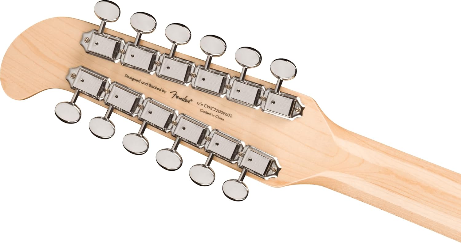 Fender Paranormal Jazzmaster XII, Laurel Fingerboard, Mint Pickguard, Lake Placid Blue