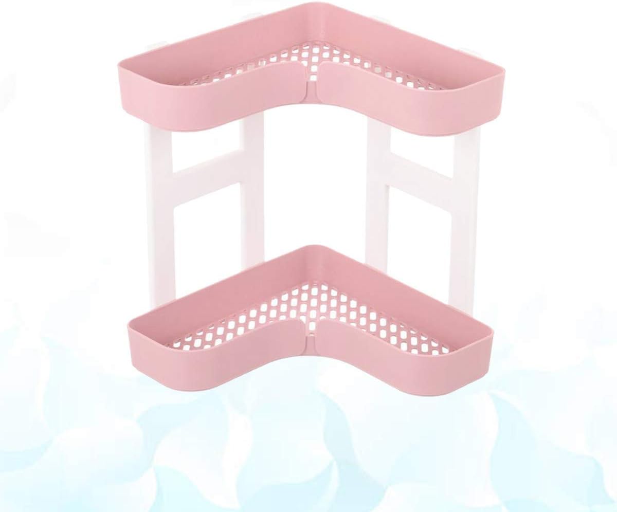 Bathroom Corner Shelf Countertop Storage Shelves Organizer for