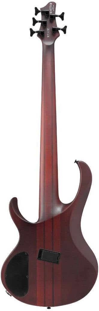 Ibanez BTB Bass Workshop Multi-scale 5-string Electric Bass - Natural Browned Burst Flat