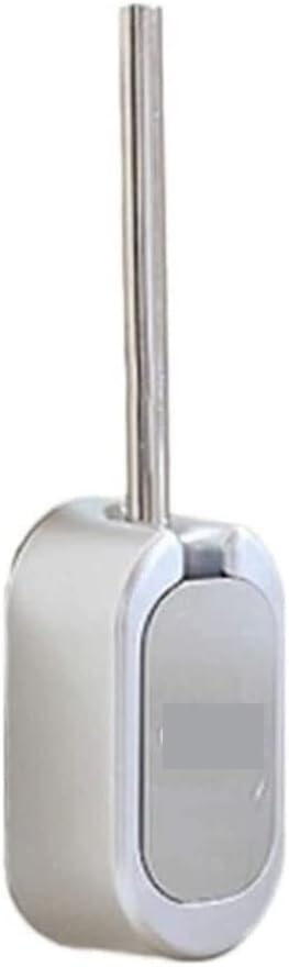 Toilet Brushes Toilet Brush and Holder Wall-Mounted Toilet Brush and Bracket Bathroom Toilet Brush Stainless Steel Handle Plastic Plating Toilet Bowl Brush Set Toilet Brush Holder Toile