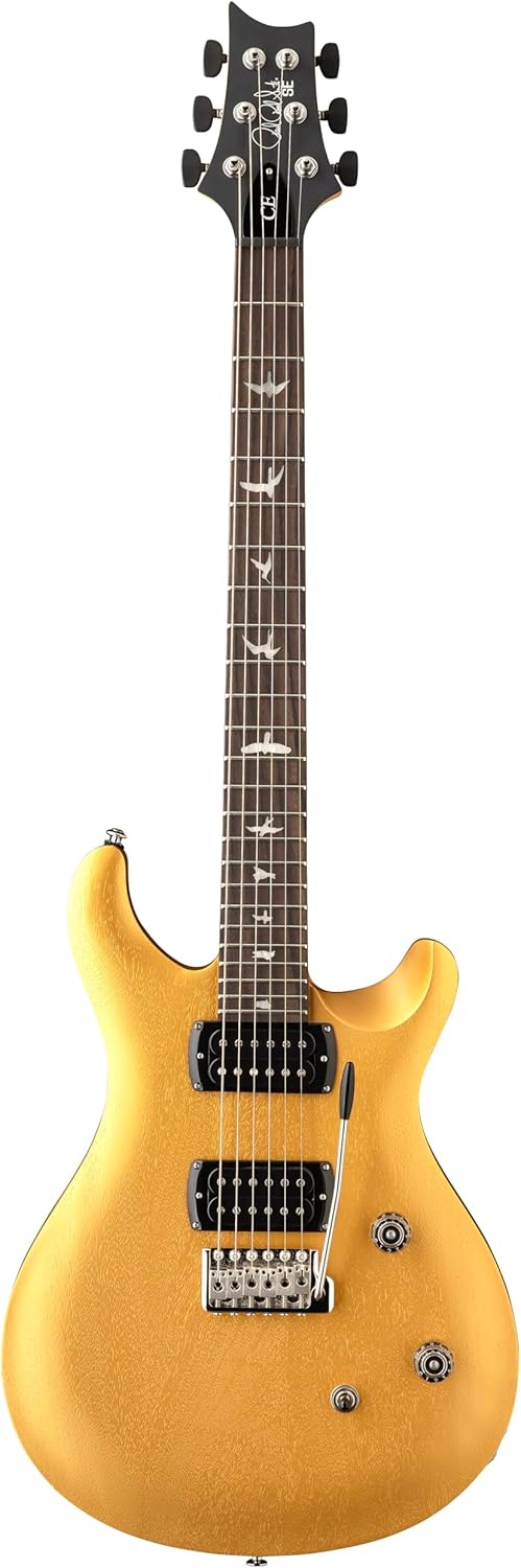 PRS SE CE24 Standard Satin, Metallic Gold