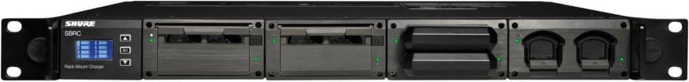 Shure SBRC Rack Charger for AXT910, AXT920 and SB900A Rechargeable Batteries