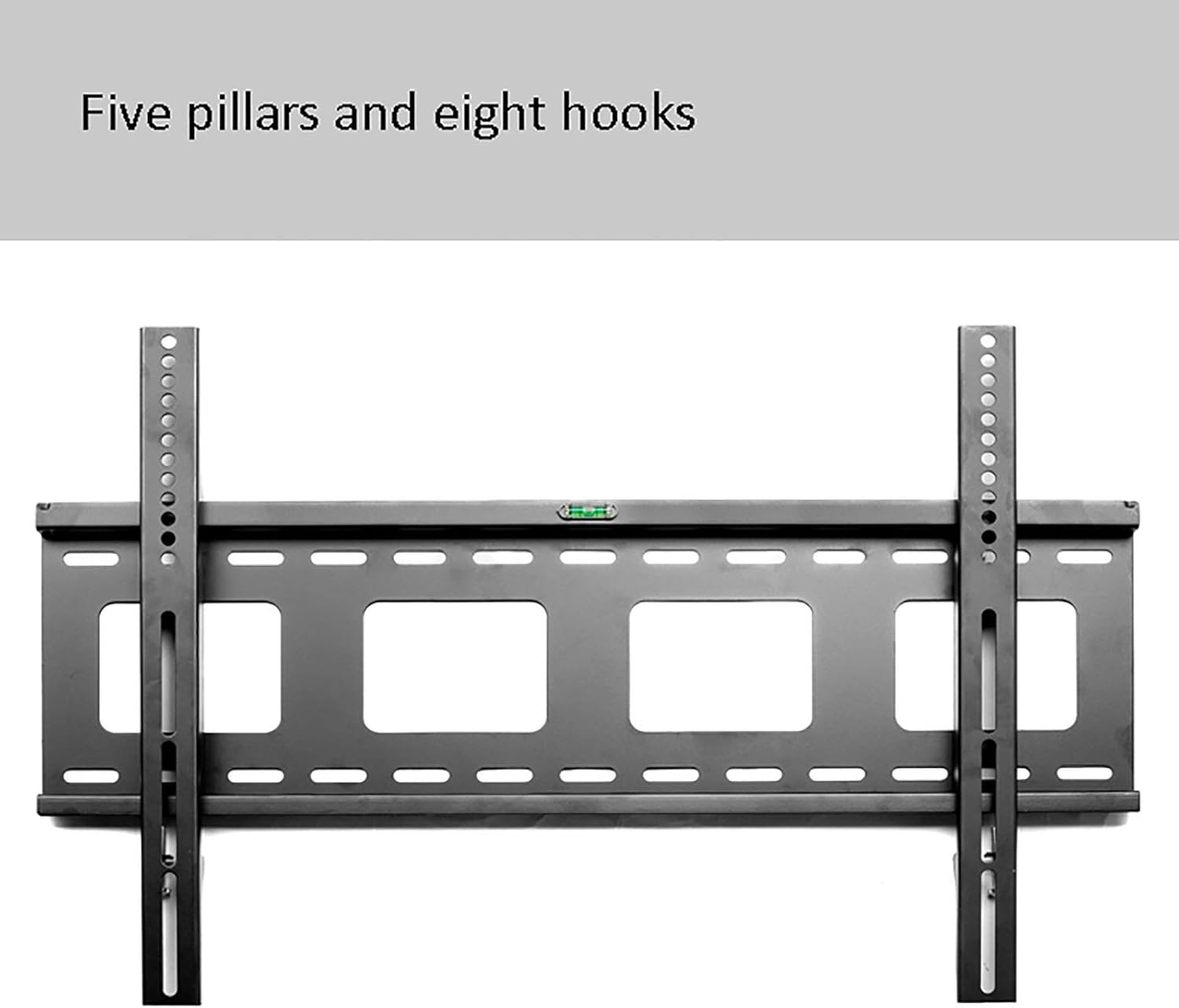 TV Stand Tv Wall Mount TV Ceiling Mount Bracket, 40-70 Inch Full Motion Movement Flat/Curved Screen Bracket, Holds Up to 45kg, Telescopic Height Adjustment,2m