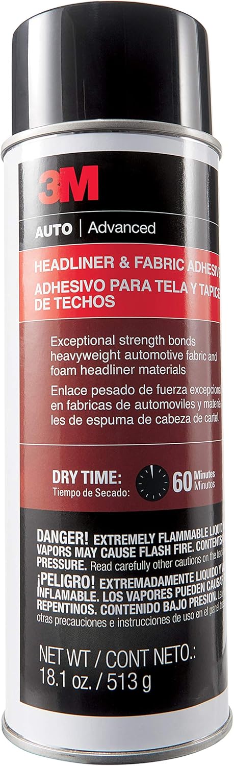 3M 38808 Headliner and Fabric Adhesive - 18.1 oz. - Case of 4