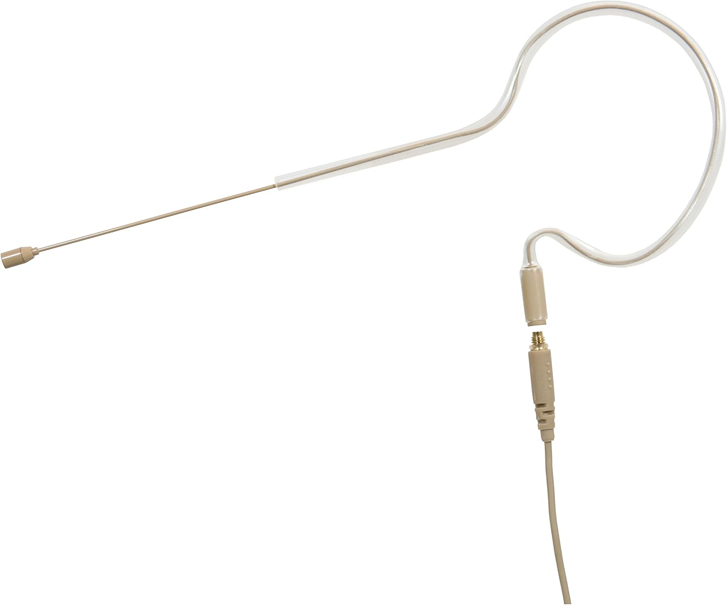 Galaxy Audio ESM8 Omnidirectional Earset Microphone with Shure Wireless Connector - Beige
