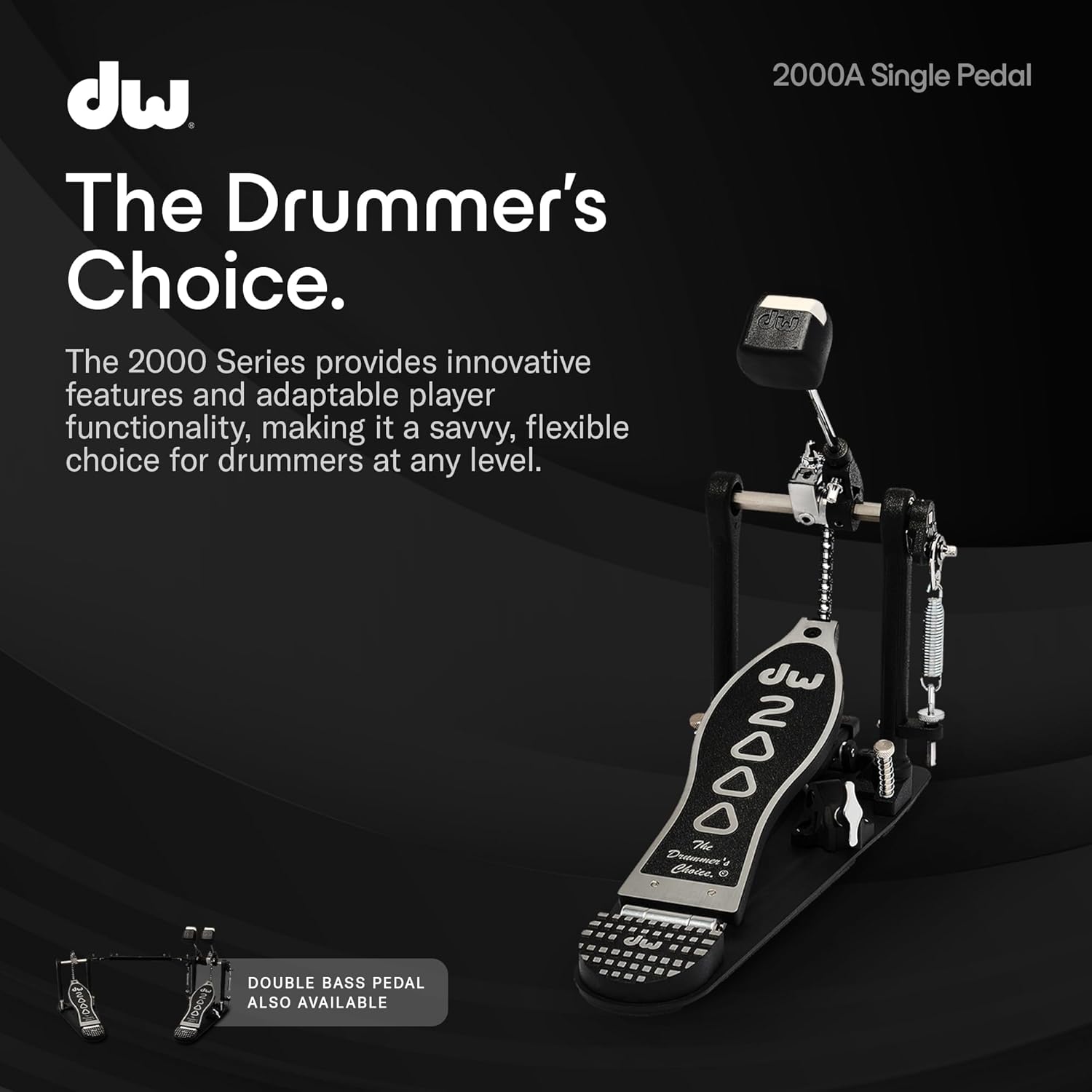 DW 2000 Series Single Bass Pedal