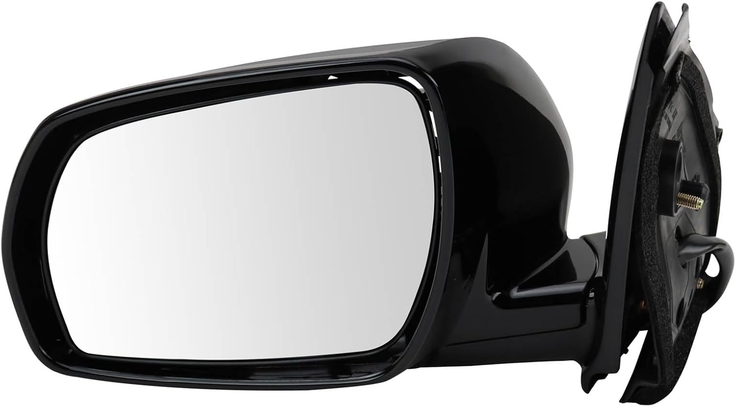 TRQ Driver Side Power Mirror without Heat with Memory Smooth Black Compatible with 2005-2007 Nissan Murano NI1320179