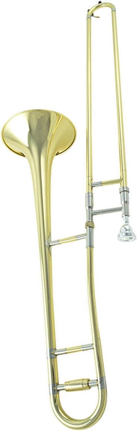 Adult Trombone Instrument Professional Beginner Playing Alto Trombone B Flat Lacquer Gold Brass Instrument